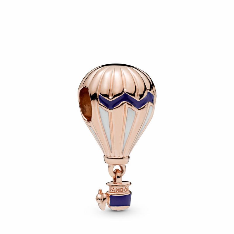 Pandora Rose™ Blue Hot Air Balloon Charm - Pandora Rose/Enamel/Blue - Canada | TG4147KO